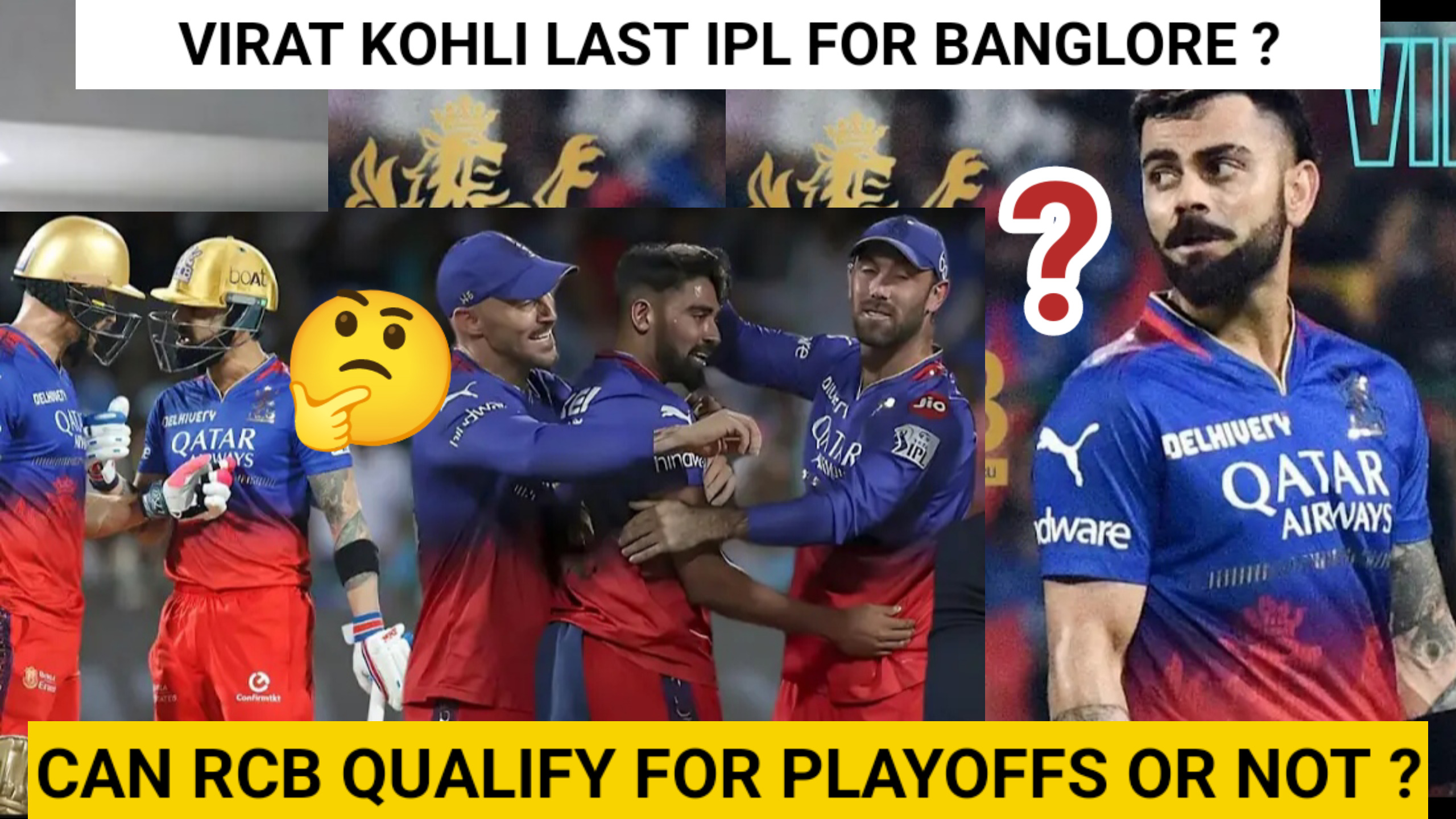 Can RCB Qualify for Playoffs in IPL 2024