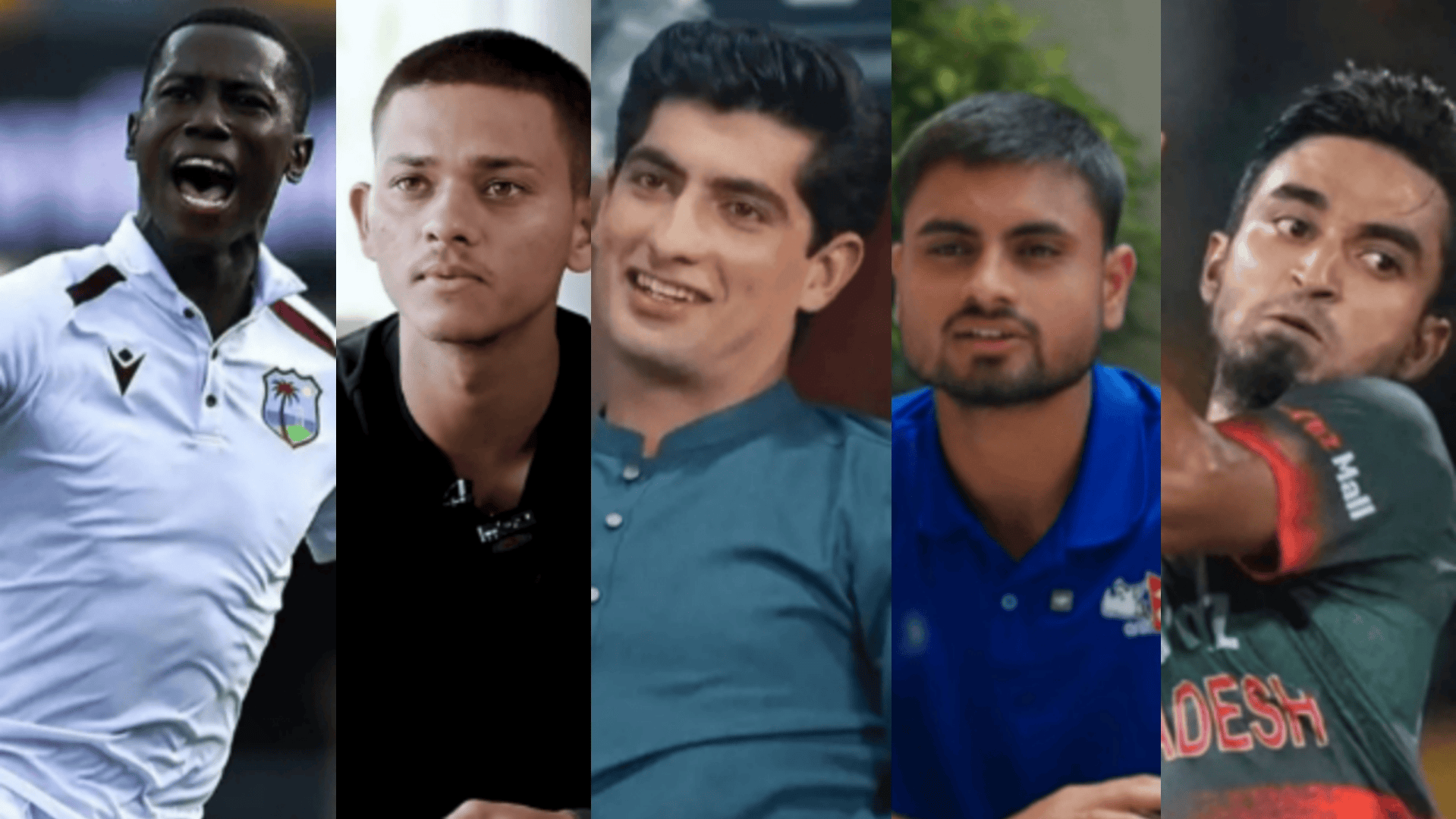 List of top 5 most youngest player icc t20 world cup