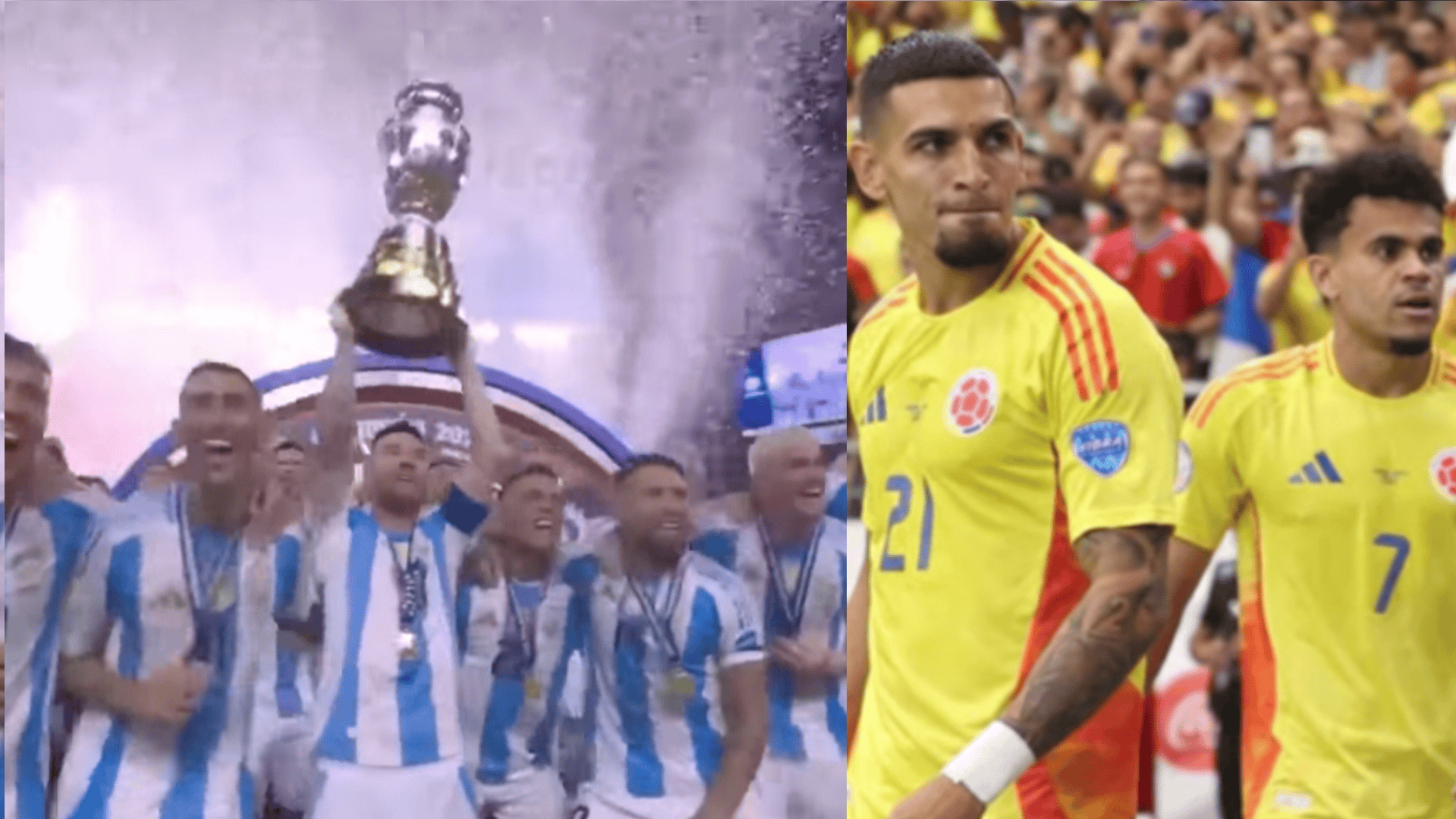 Argentina beat Colombia